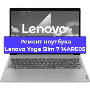 Ремонт блока питания на ноутбуке Lenovo Yoga Slim 7 14ARE05 в Красноярске